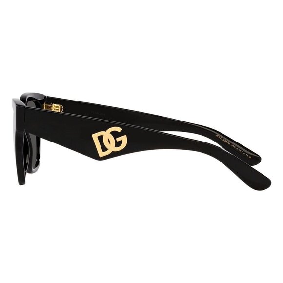 New Dolce & Gabbana Black Butterfly DG4437 501/87 Sunglasses Women - Picture 3 of 5